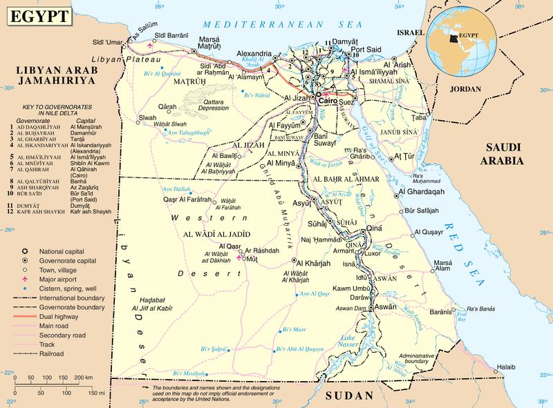 Egypt-01-UN.png - Map of Egypt (UN)