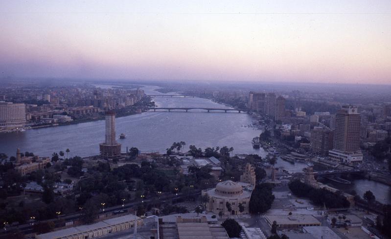 Egypt-09-Seib-1980.jpg - sunset (Photo by Roland Seib