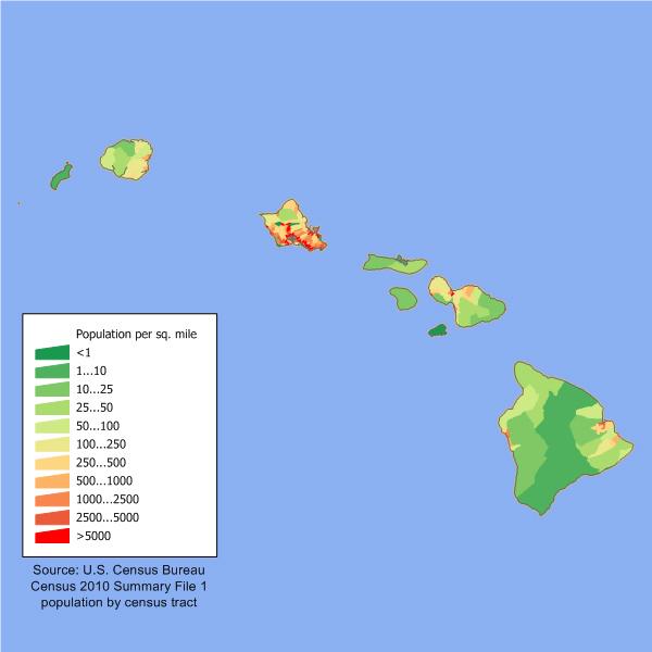 Hawaii-01a-WikkiCommons.jpg - Islands of Hawai´i (Map by WikiCommons; source: http://en.wikipedia.org/wiki/File:Hawaii_population_map.png; accessed: 22.12.2012)