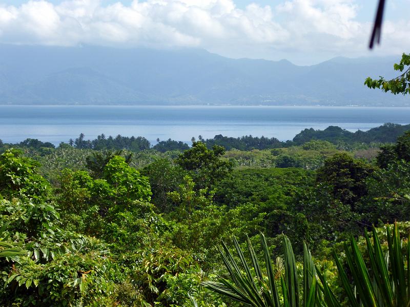PNG2-31-Seib-2012.jpg - Panorama view from the verandah on the jungle, Milne Bay and Alotau (Photo by Roland Seib)