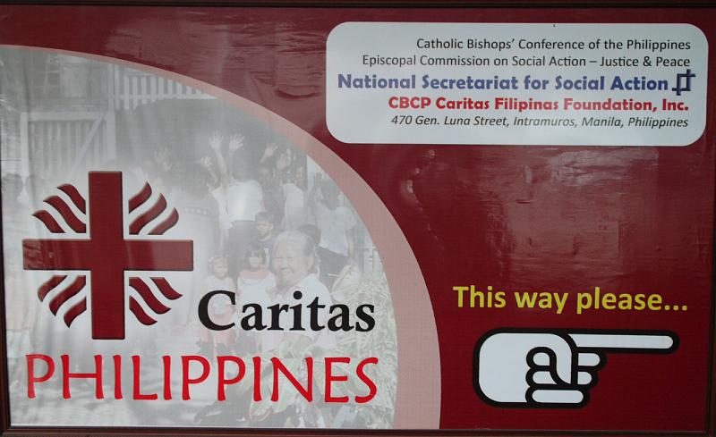 Philippines-93-Seib-2012.jpg - Entrance to the Catholic Bishops Conference in the Philippines, Manila (Photo by Roland Seib)