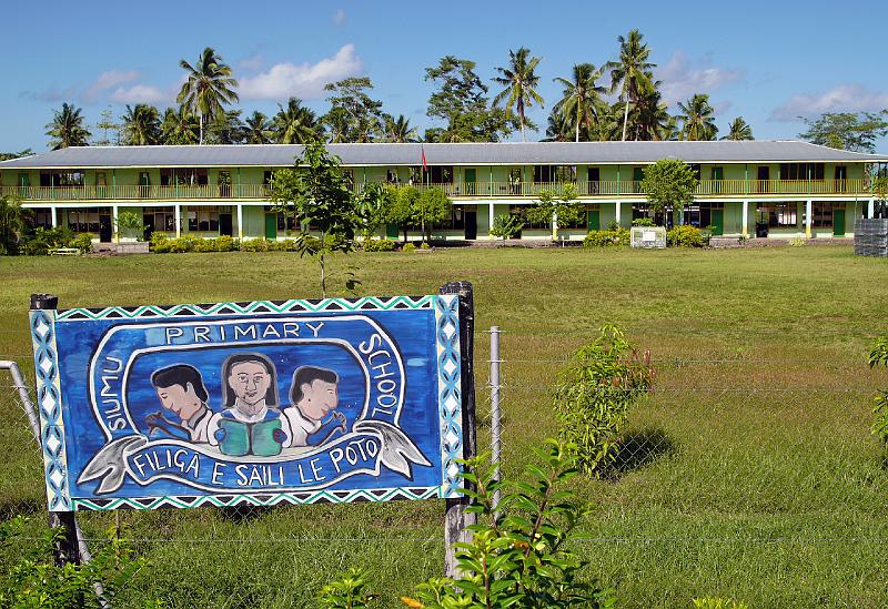 Samoa-68-Seib-2011.jpg - Primary School, South coast, Upolu (Photo by Roland Seib)