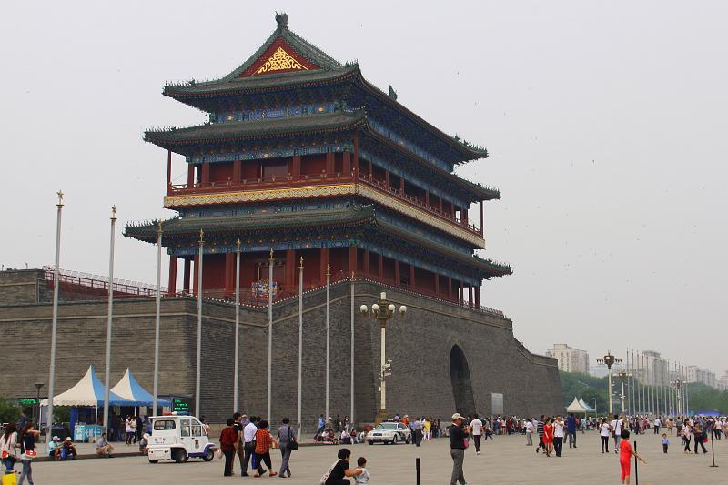 China-52-Unterkoefler-2012.JPG - The Zhengyangmen Gate, Tiananmen Square, Beijing (Photo by Dieter Unterköfler)