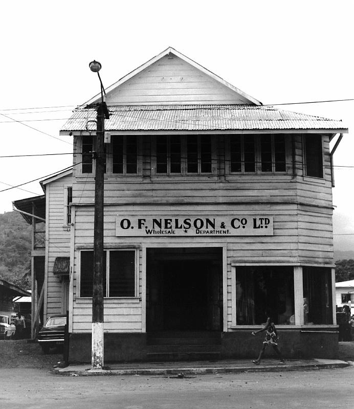 Apia-10-Hartmann-1971.JPG - O. F. Nelson Co. Ltd. Wholesale Department, today National Bank of Samoa (Photo by Frank Hartmann)