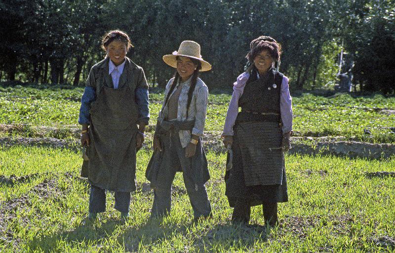 China-47a-Seib-1986.jpg - Local farmers (© Roland Seib)