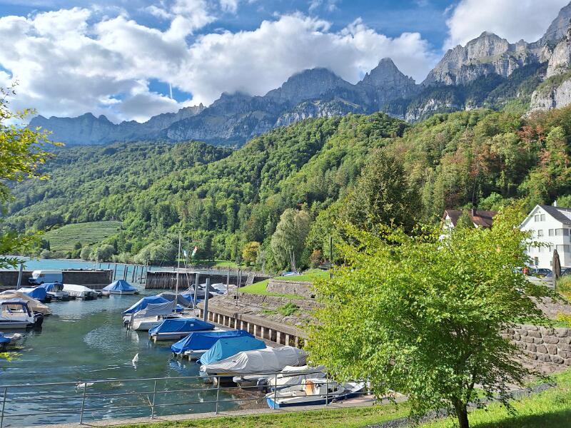 Italy-01-Seib-2026.jpg - Walenstadt on Lake Walen, Switzerland (Photo by Roland Seib)