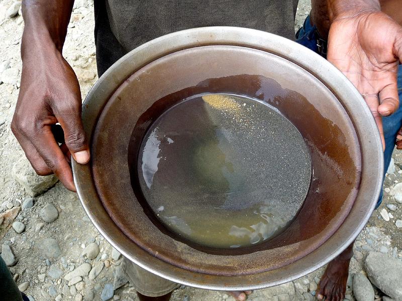 Mining-53-Carstens-2010.jpg - Gold in a panning dish (Photo by Johanna Carstens)
