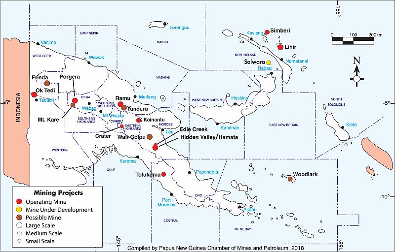 Mining-60-Chamber-2018.jpg - Map of mining projects in PNG 2018; source: Chamber of Mines and Petroleum, Port Moresby (https://pngchamberminpet.com.pg/our-resource-industry/mining; accessed: 3 April 2021)