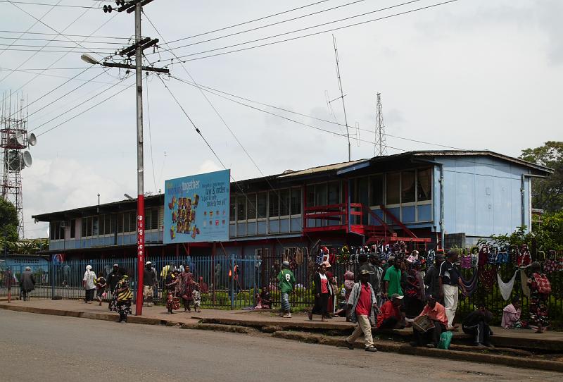 PNG3-32-Seib-2011.JPG - Police Headquarter Goroka 2011 (Photo by Roland Seib)