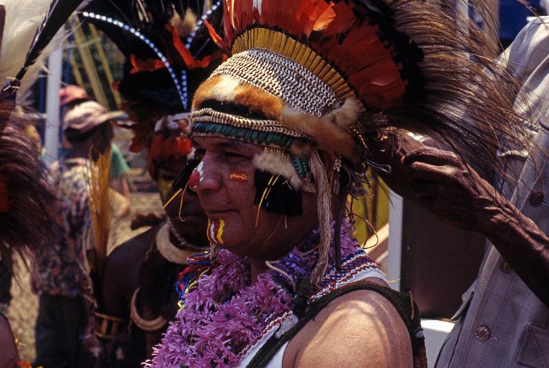 PNG4-03-Seib-1997.jpg - The late Sir Bill Skate, Prime Minister 1997 (Photo by Roland Seib)