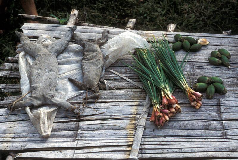 PNG6-012-Seib-1996.jpg - Local market, Finschhafen District (Photo by Roland Seib)