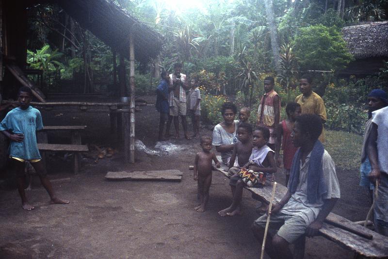 PNG6-079-Seib-1997.jpg - Village, Lower Sepik River (Photo by Roland Seib)