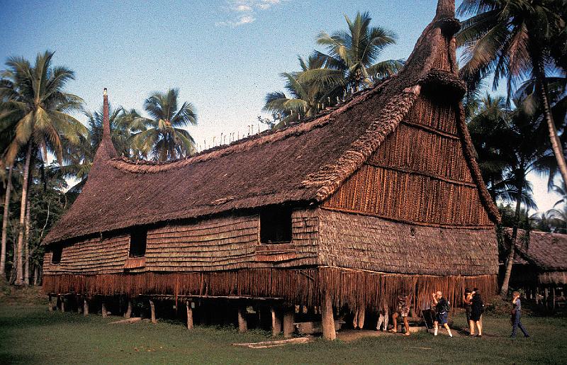 PNG6-084-Seib-1997.jpg - House Tambaran (spirit house), Middle Sepik River 1997 (Photo by Roland Seib)