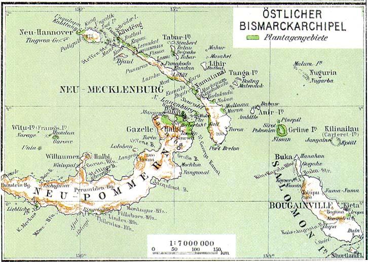 PNG7-24.jpg - Map of plantations, Eastern Bismarck archipelo (source: Deutsches Kolonial-Lexikon; http://www.ub.bildarchiv-dkg.uni-frankfurt.de/Lexikon-Texte/_karten/Deutsch_Neuguinea/Oestlicher_Bismarkarchipel_Plantagengebiete.jpg; 2.2.2013)