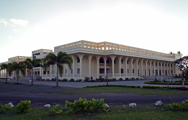 Samoa-15-Seib-2011.jpg - New Court House and Ministry of Justice and Courts Administration, Mulinu´u Road (Photo by Roland Seib)