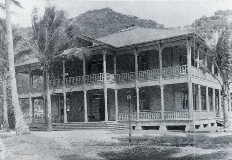 USsamoa-20a-Seib-2011.jpg - Naval Station Administration Building, ca. 1907, built in 1904 (source: American Samoa Historic Preservation Office: A Walking Tour of Historic Fagatogo, revised 2008).